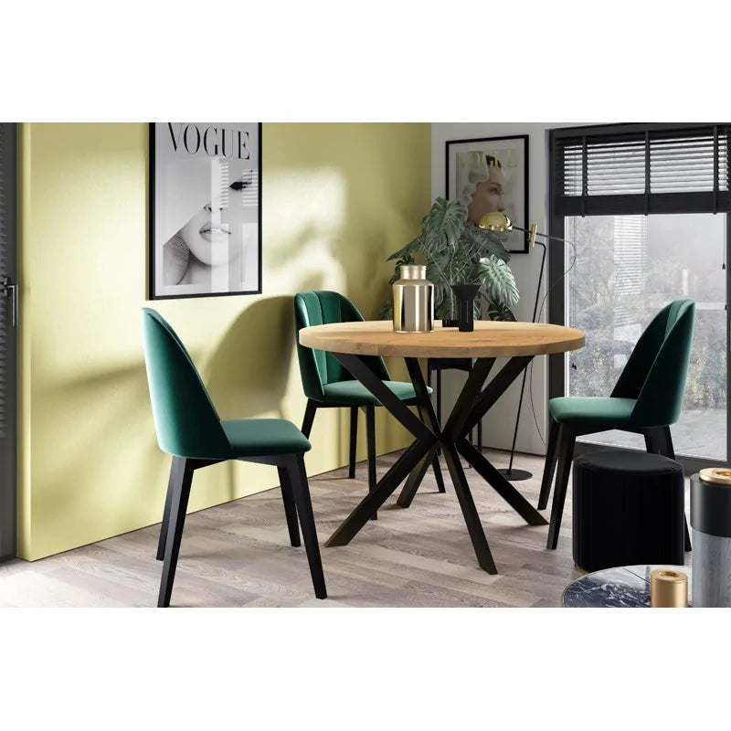 Galds Edd 90/166 cm Lanselots ozols - N1 Home