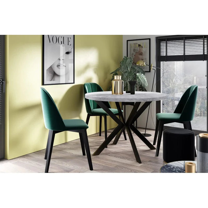 Galds Edd 90/166 cm Bellato pelēks - N1 Home