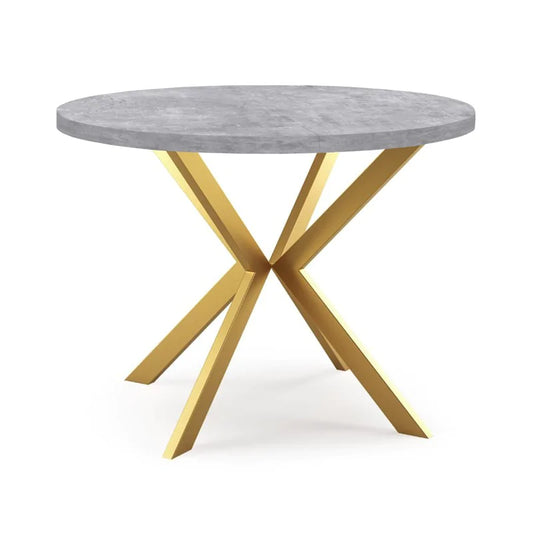 Galds Edd zelts 100/176; 120/196 cm Bellato pelēks - N1 Home