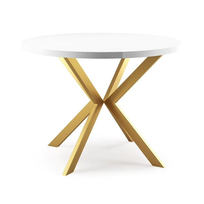 Galds Edd zelts 100/176; 120/196 cm arktiks balts - N1 Home