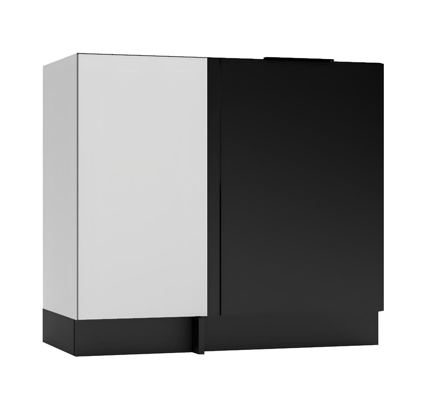 Virtuves zemāks skapis Aldo 100-60/44/60 cm melns - N1 Home