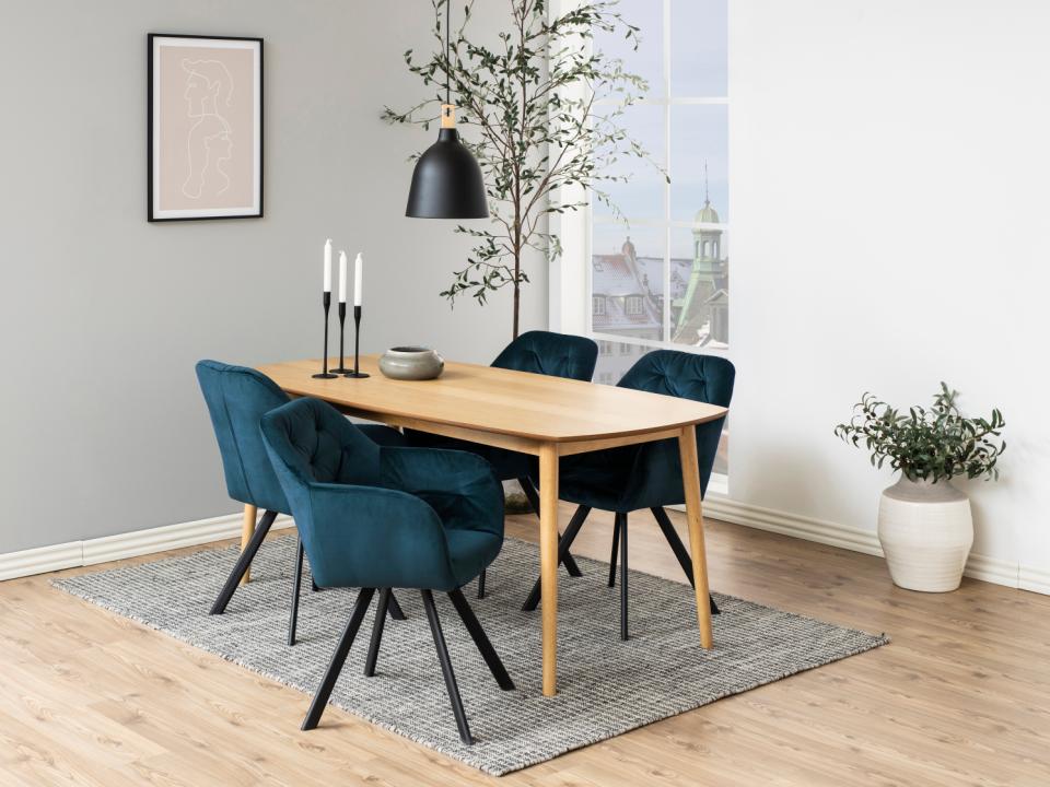 Krēsls Lols 57/61/81 cm  tumši zils - N1 Home