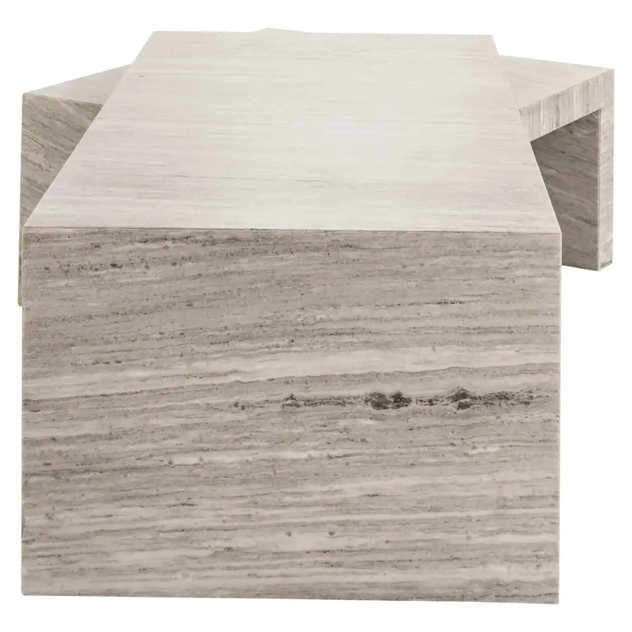 Kafijas galds Novaz sand (Set of 2) Richmond Interiors 45/130/60 cm smiltis - N1 Home