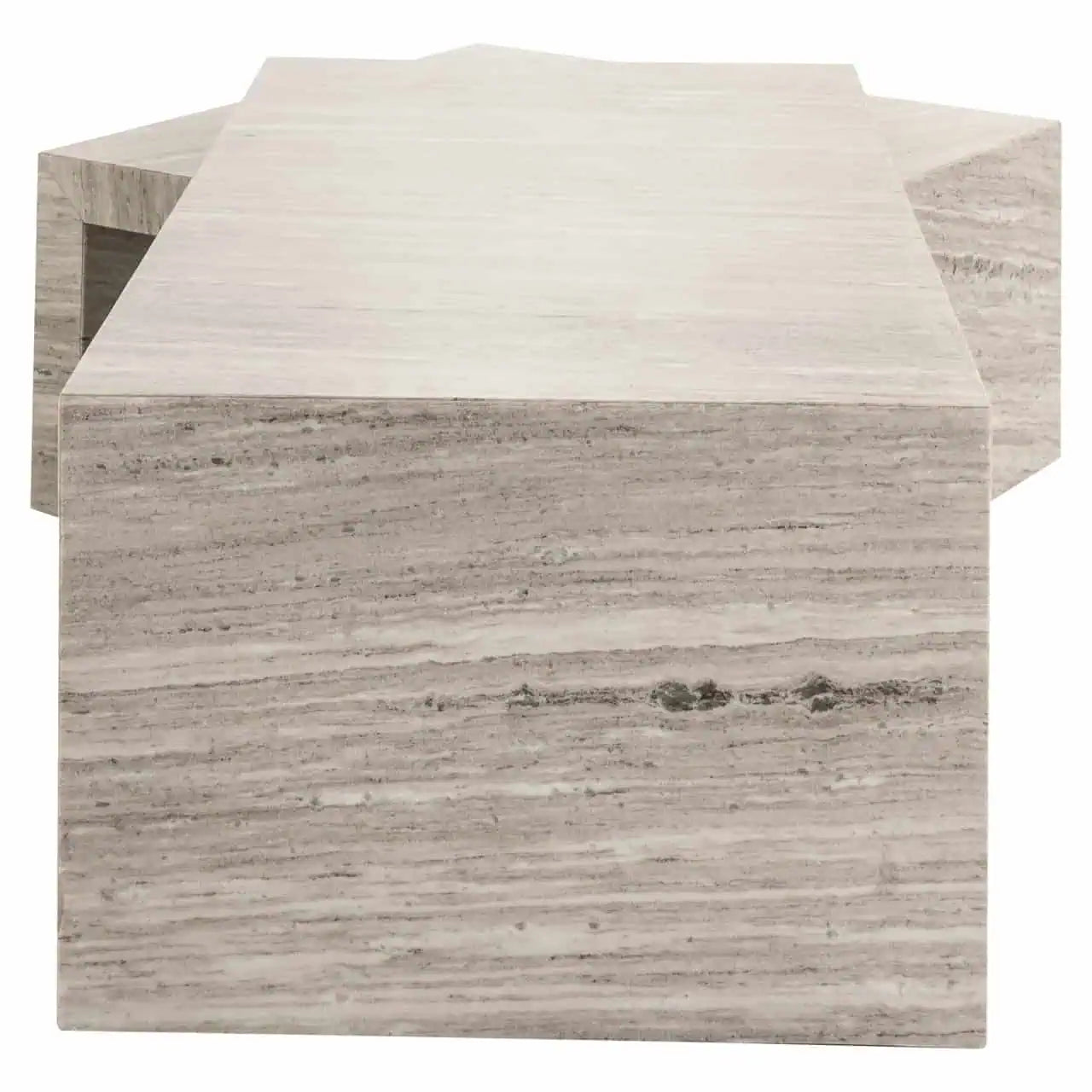 Kafijas galds Novaz sand (Set of 2) Richmond Interiors 45/130/60 cm smiltis - N1 Home