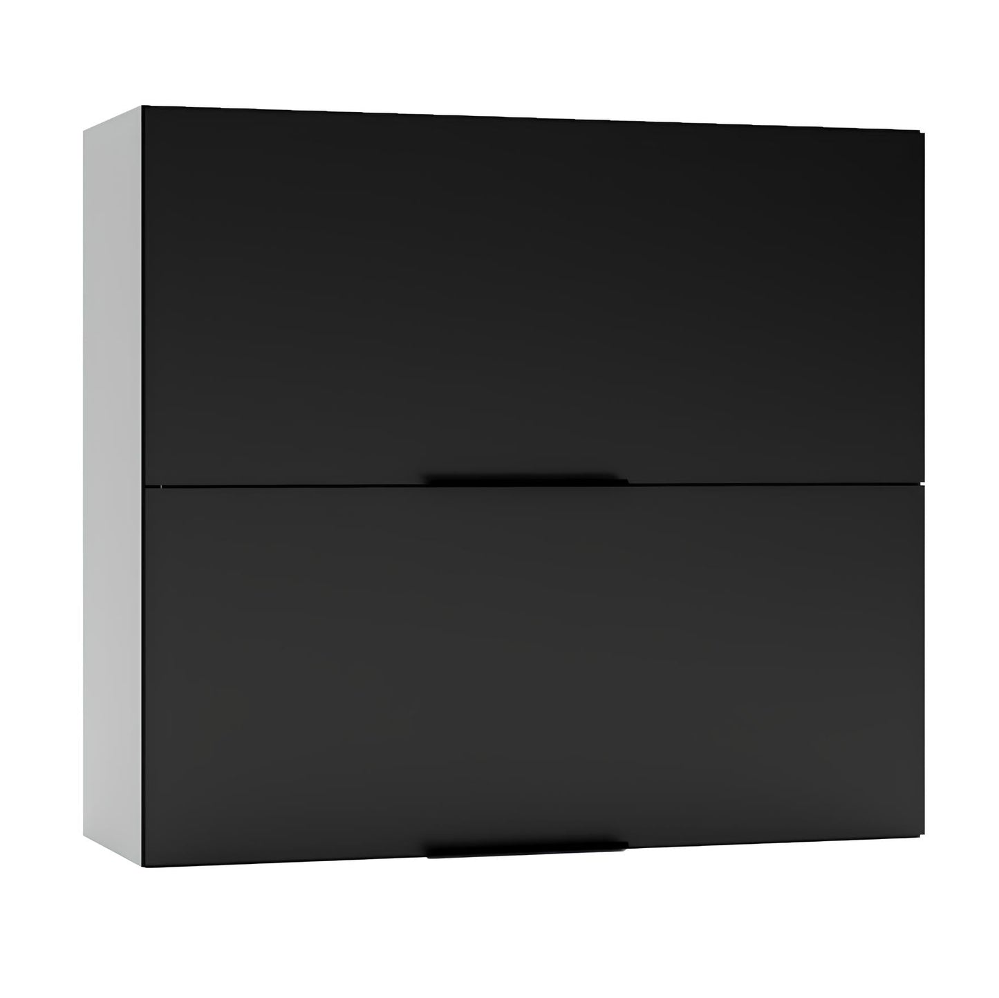 Virtuves augšējais skapis Aldo 80/28/72 cm melns - N1 Home