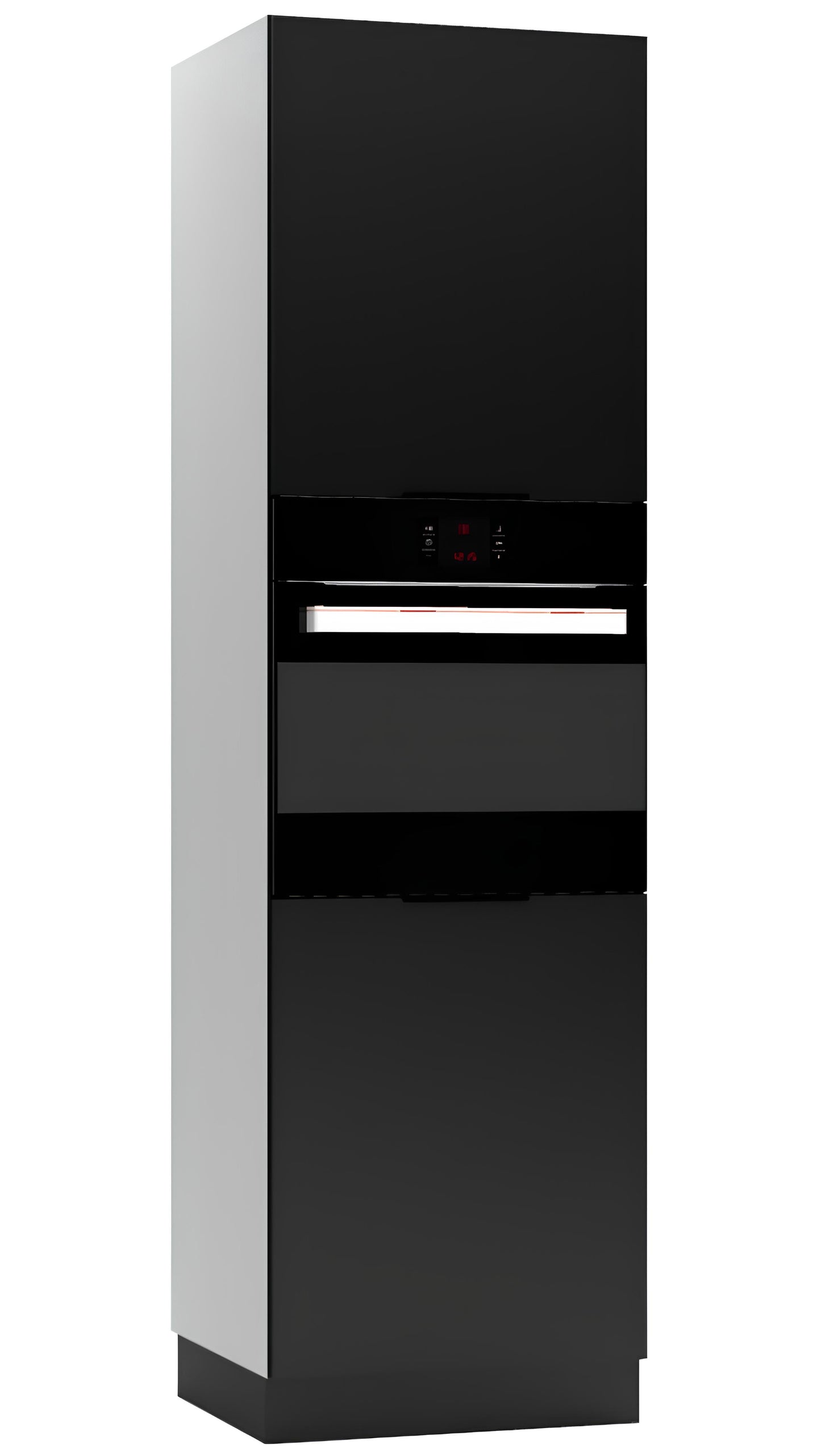 Virtuves skapis Aldo 60/56/213 cm melns - N1 Home