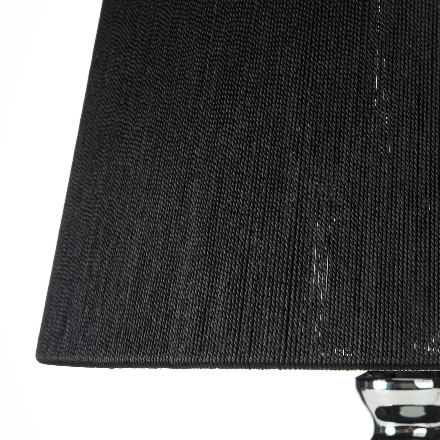 Galda lampa Alin 26/60 cm melns/sudraba - N1 Home