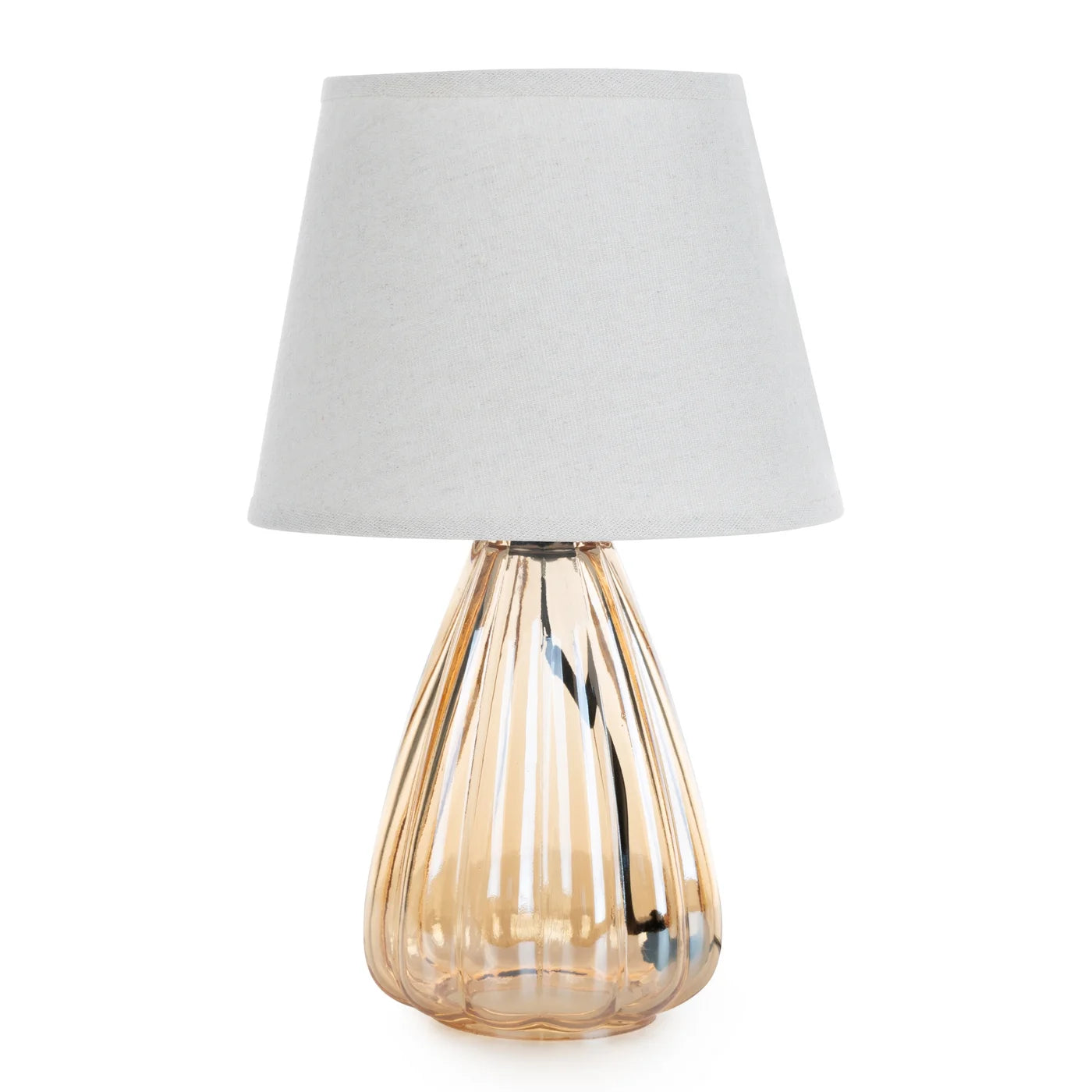 Galda lampa Deva 20/33 cm krēms/zelts - N1 Home