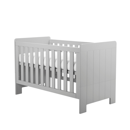 Gulta ar matraci CAMU 140/70 cm pelēks - N1 Home