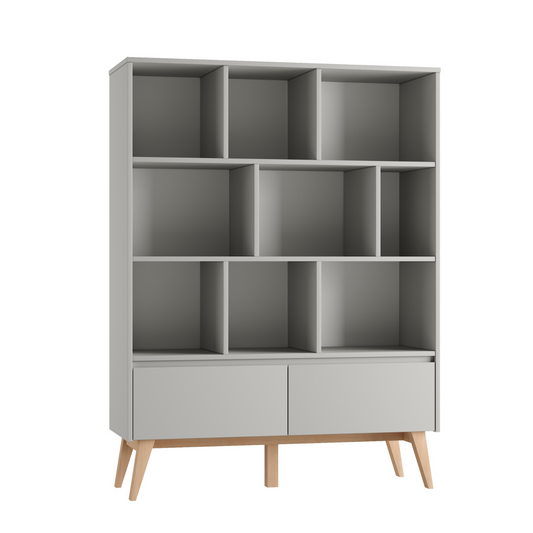 Plaukts AIVA 120/42/160 cm pelēks - N1 Home