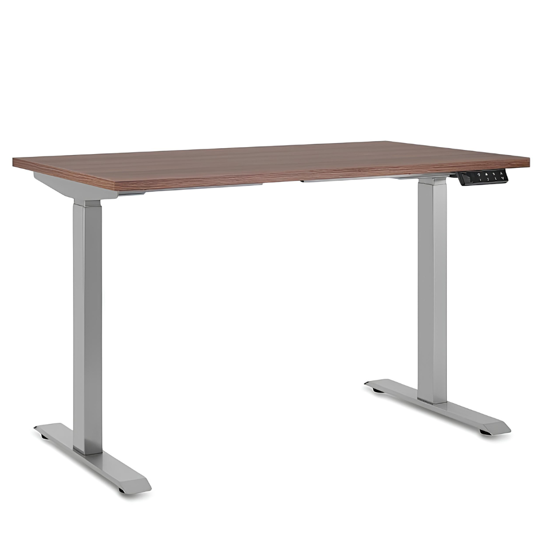 Galds Astara 140;160/70 cm pelēks/valrieksts - N1 Home