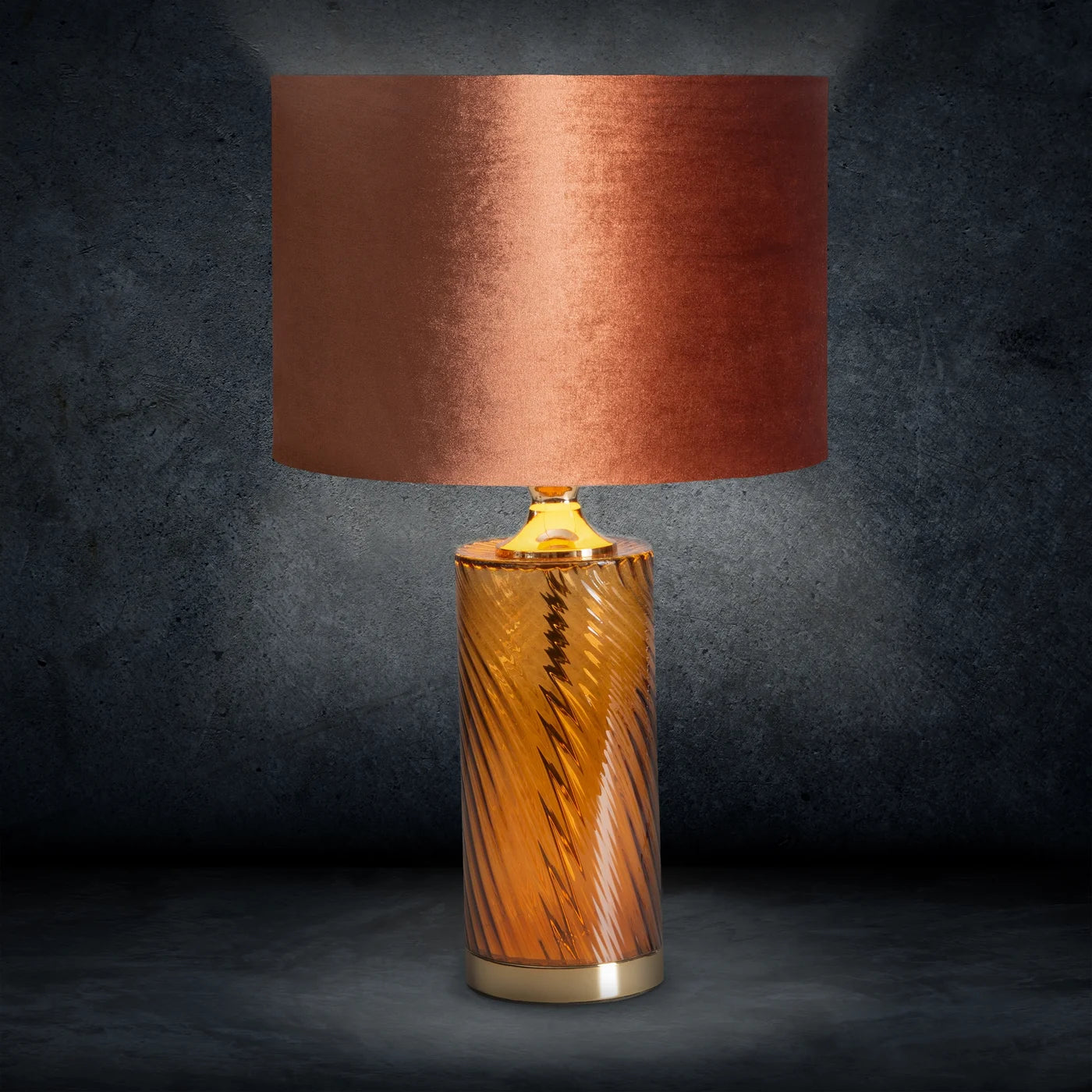 Galda lampa Bre 33 x 55 cm varš, gaiši brūns - N1 Home