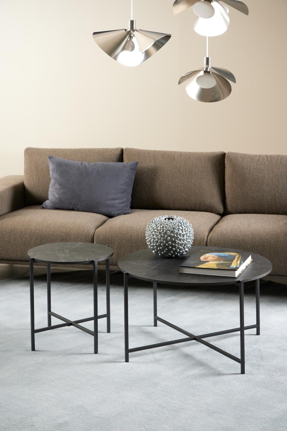 Kafijas dalds Lamo 40/45 cm melns - N1 Home