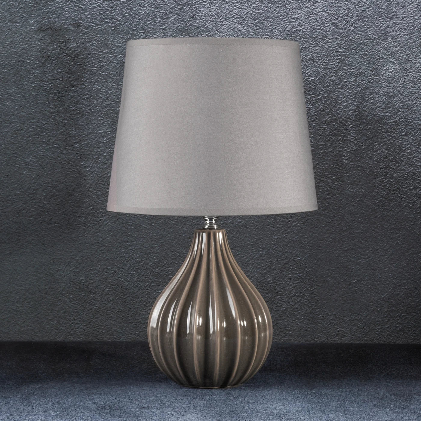 Galda lampa Alf 25x40 cm bēšs - N1 Home