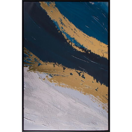 Glezna Colliha 60/90 cm zils/zelts - N1 Home