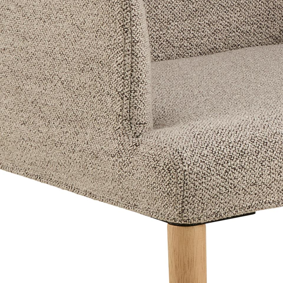 Krēsls Zort 56/60/83 cm bēšs - N1 Home