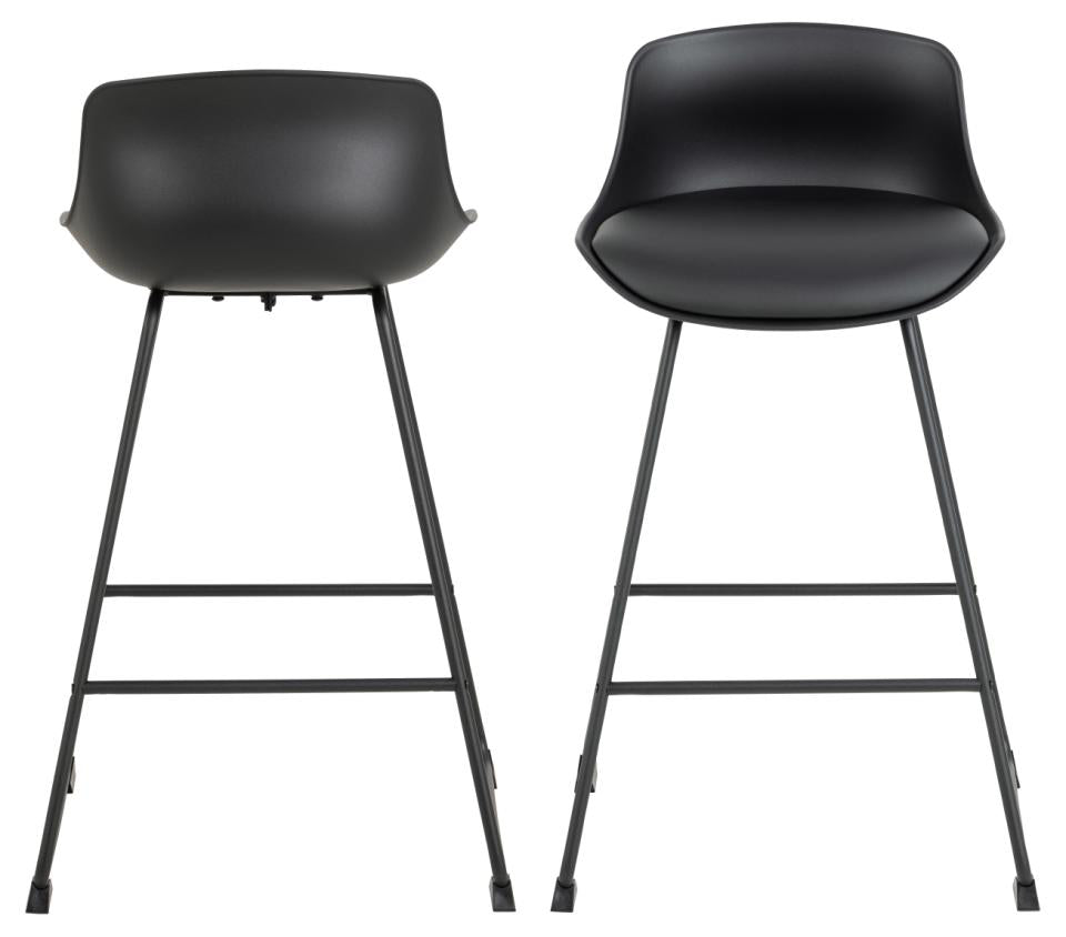 Bāra krēsls Tin 50/49/84 cm melns - N1 Home