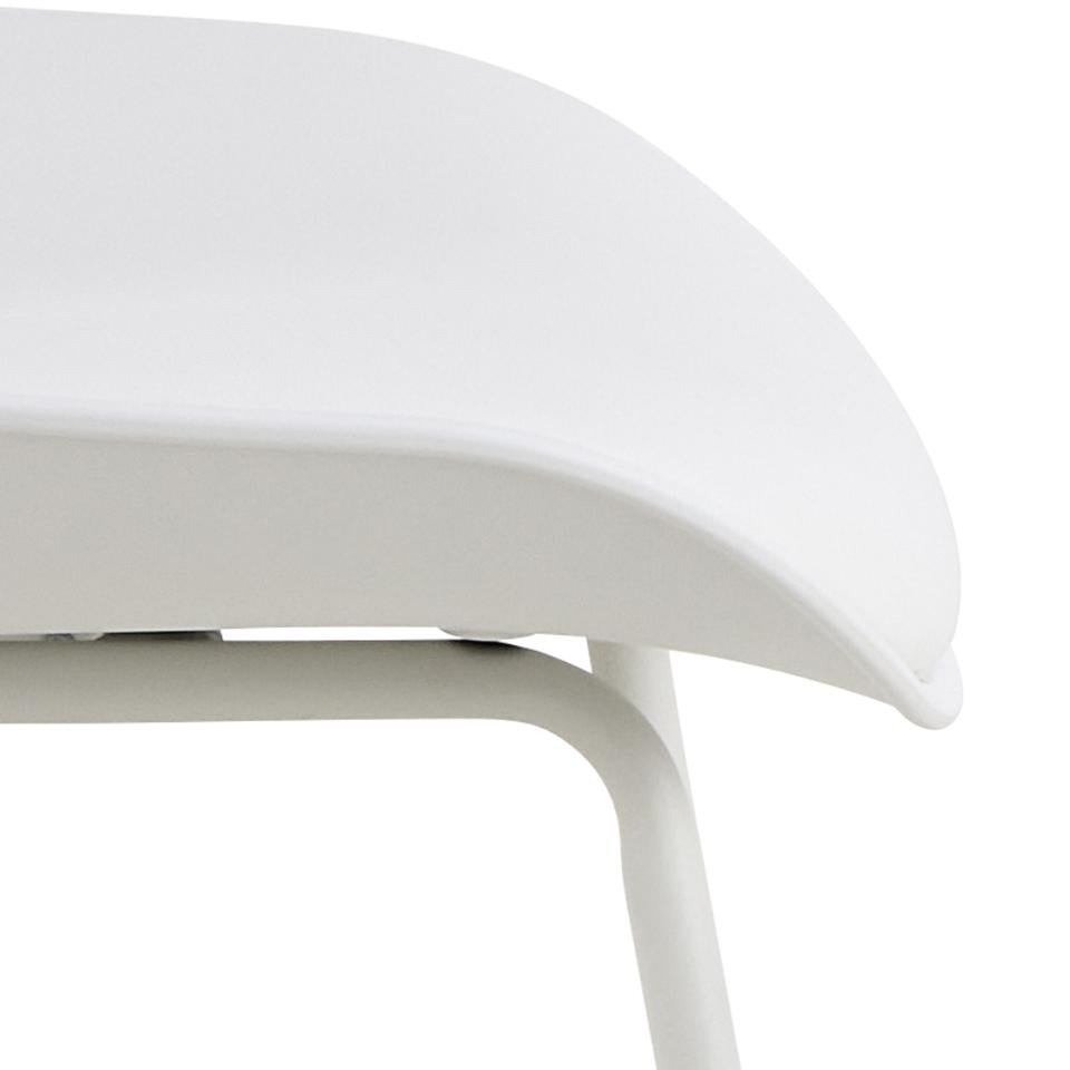 Bāra krēsls Tin 50/49/84 cm balts - N1 Home