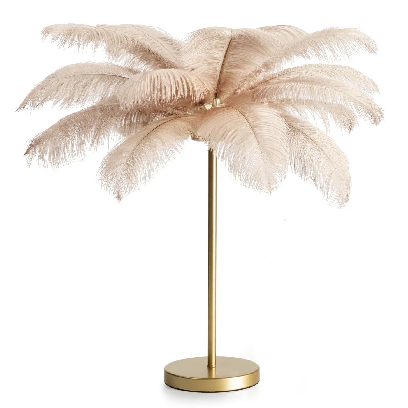 Stāvlampa Fieria 65/68 cm bēšs/šampanietis - N1 Home