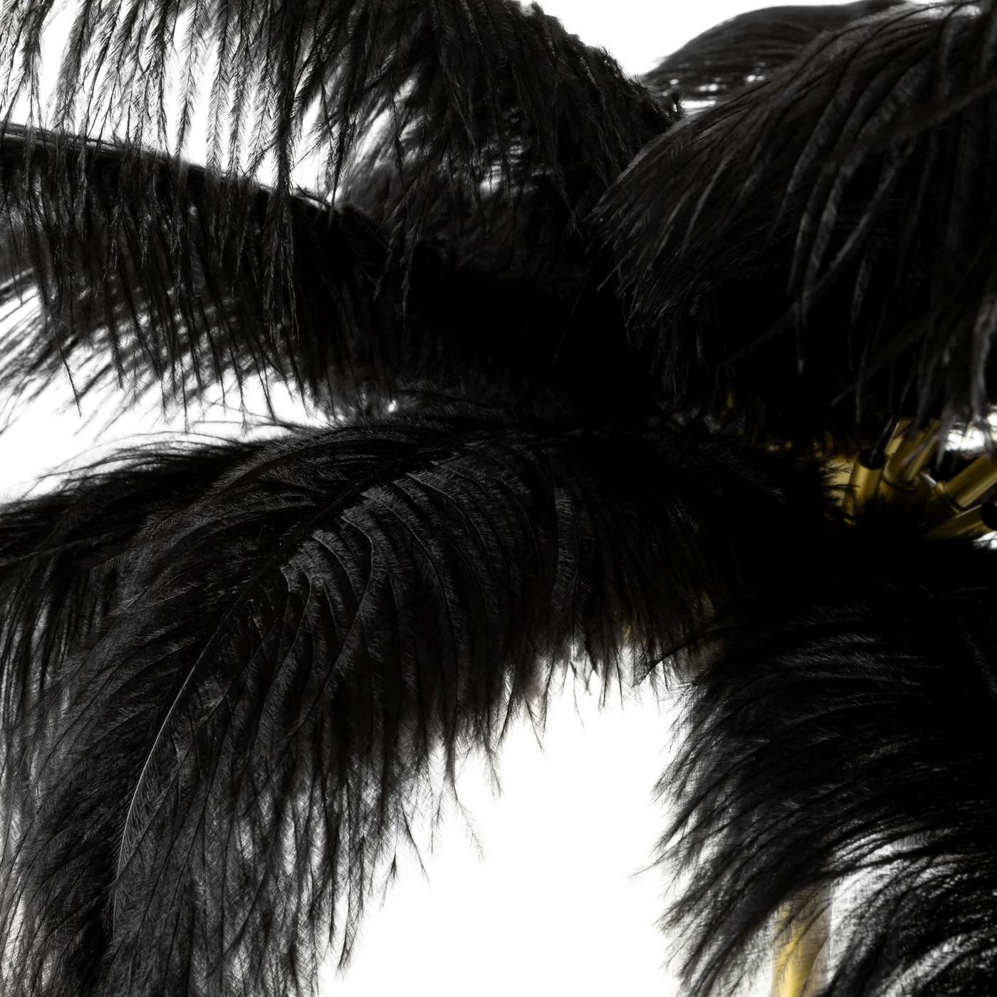 Stāvlampa Fieria 65/68 cm melns/zelts - N1 Home