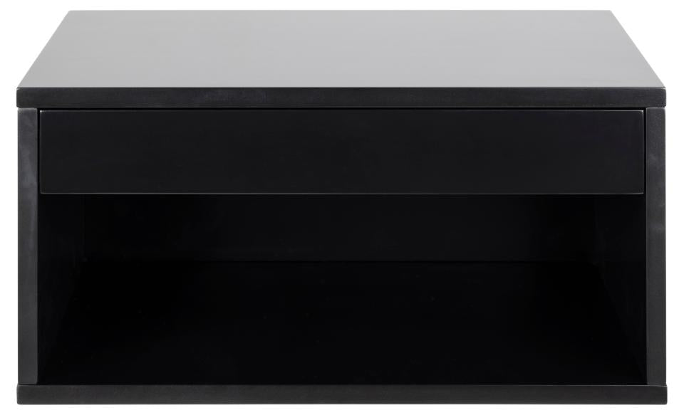 Naktsskapītis Chol 50x35x24,5 cm melns - N1 Home