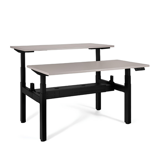 Galds Aktiva II 140; 160/70 cm melns/bēšs - N1 Home