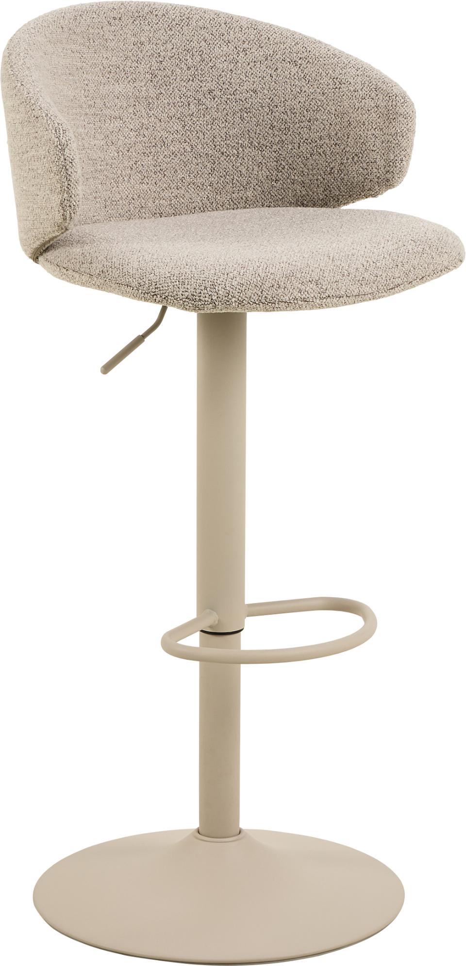 Bāra krēsls Elar 46/38/107 cm bēšs/pelēks - N1 Home