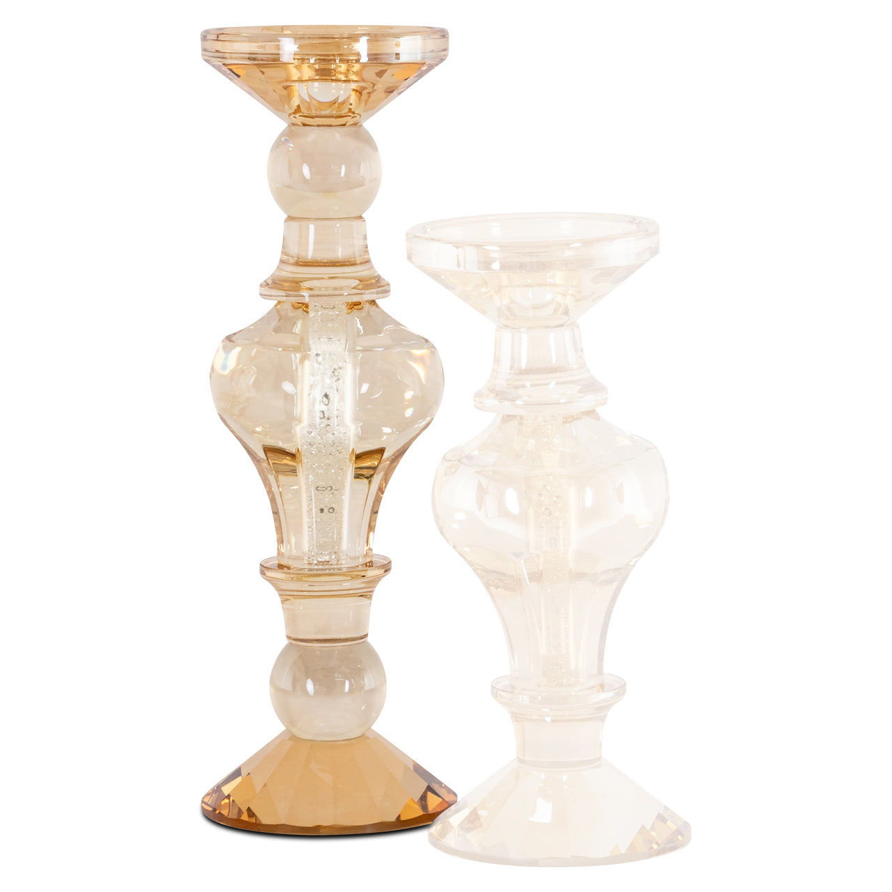 Svečturis Dilan amber large Richmond Interiors 30,3/10/10 cm ambra - N1 Home