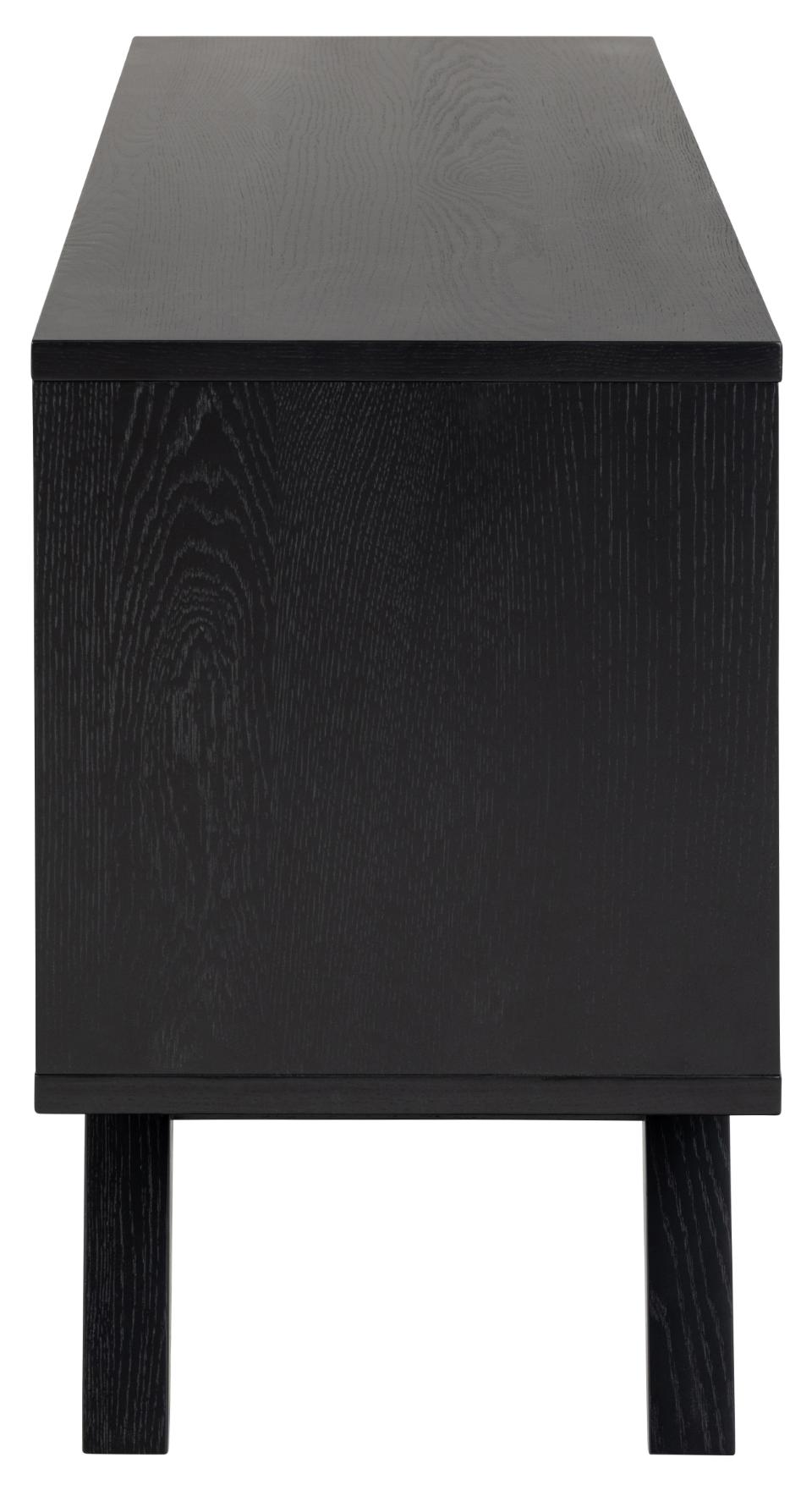 AL Kumode melna 160x45x72 cm