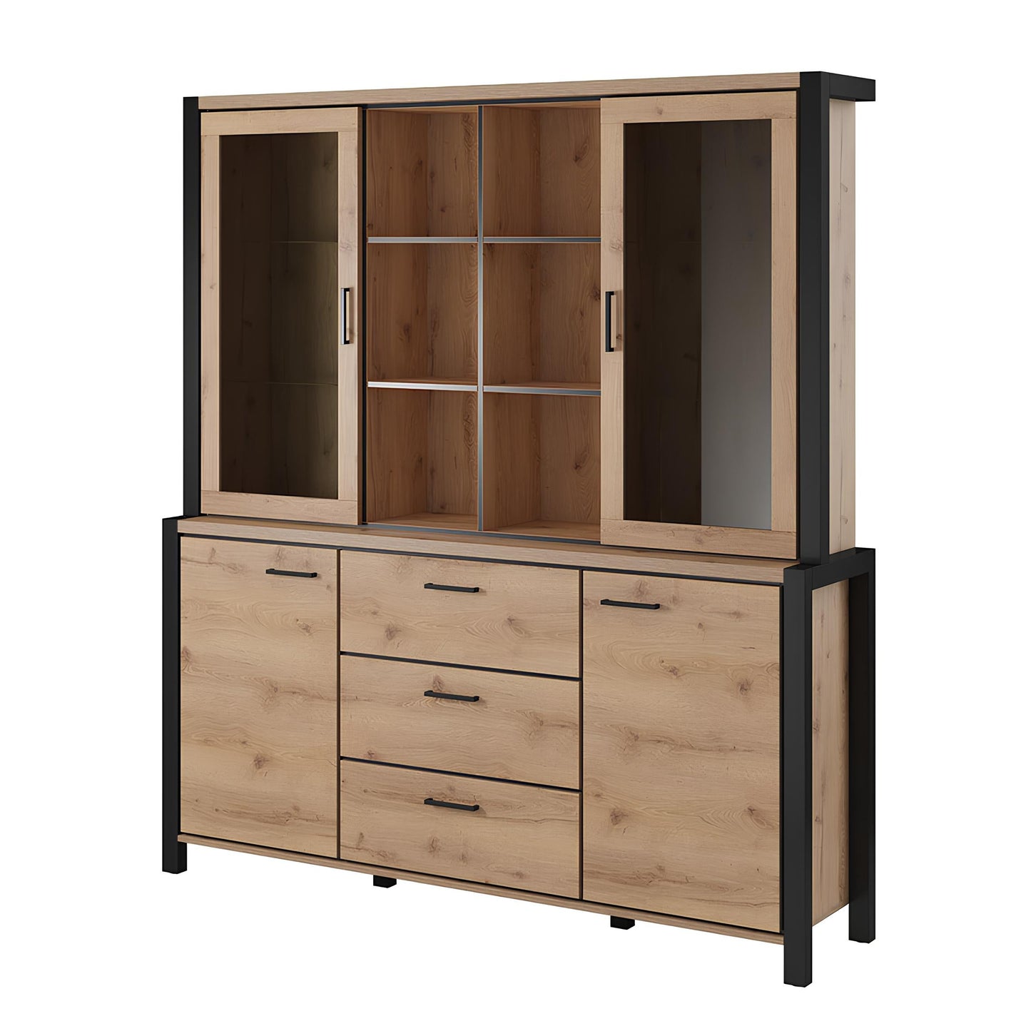 Skapis Aktava 200/41/140 cm Taurus ozols