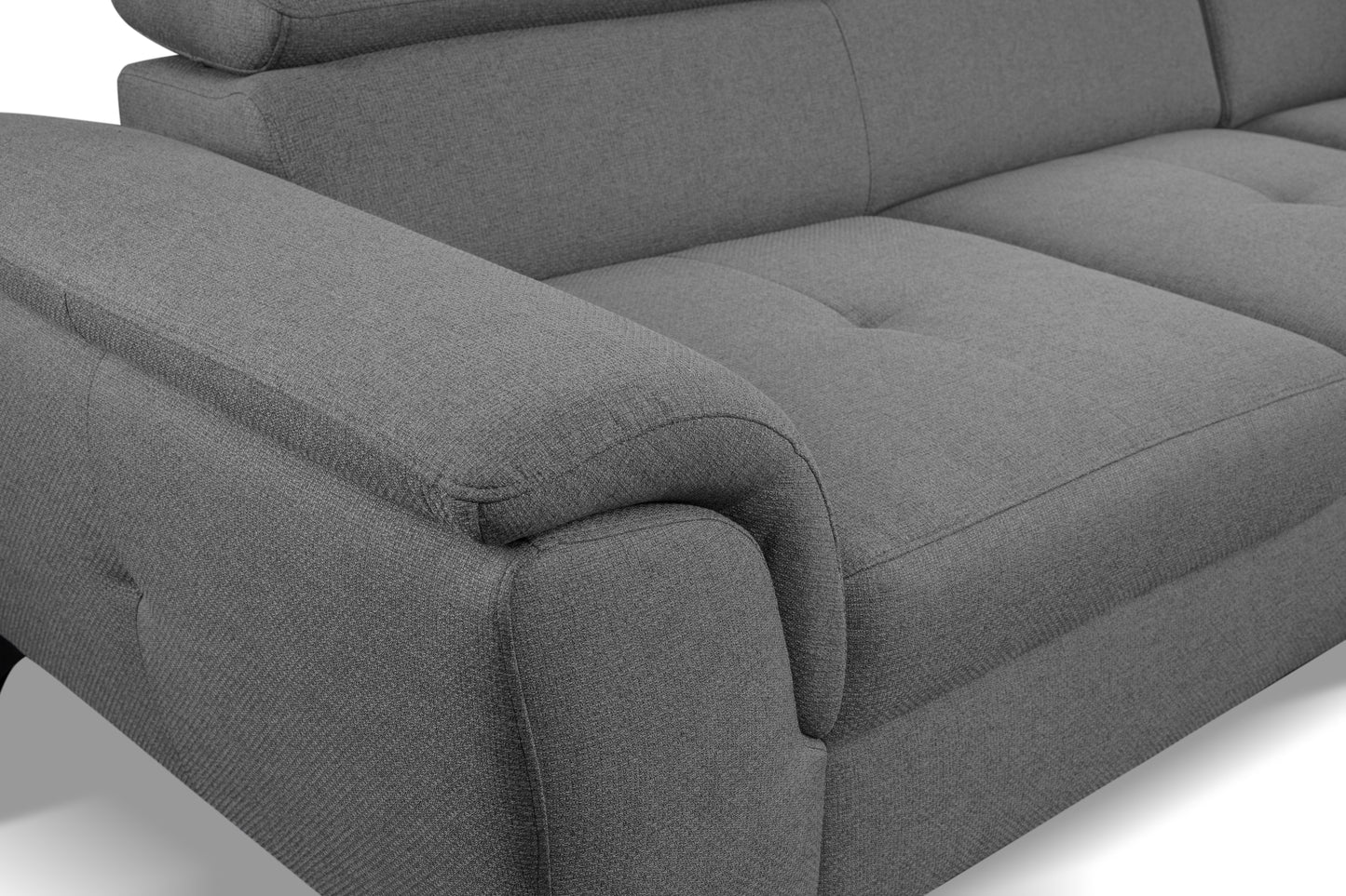 Dīvāns Alda 251/90/96 cm tumši pelēks - N1 Home