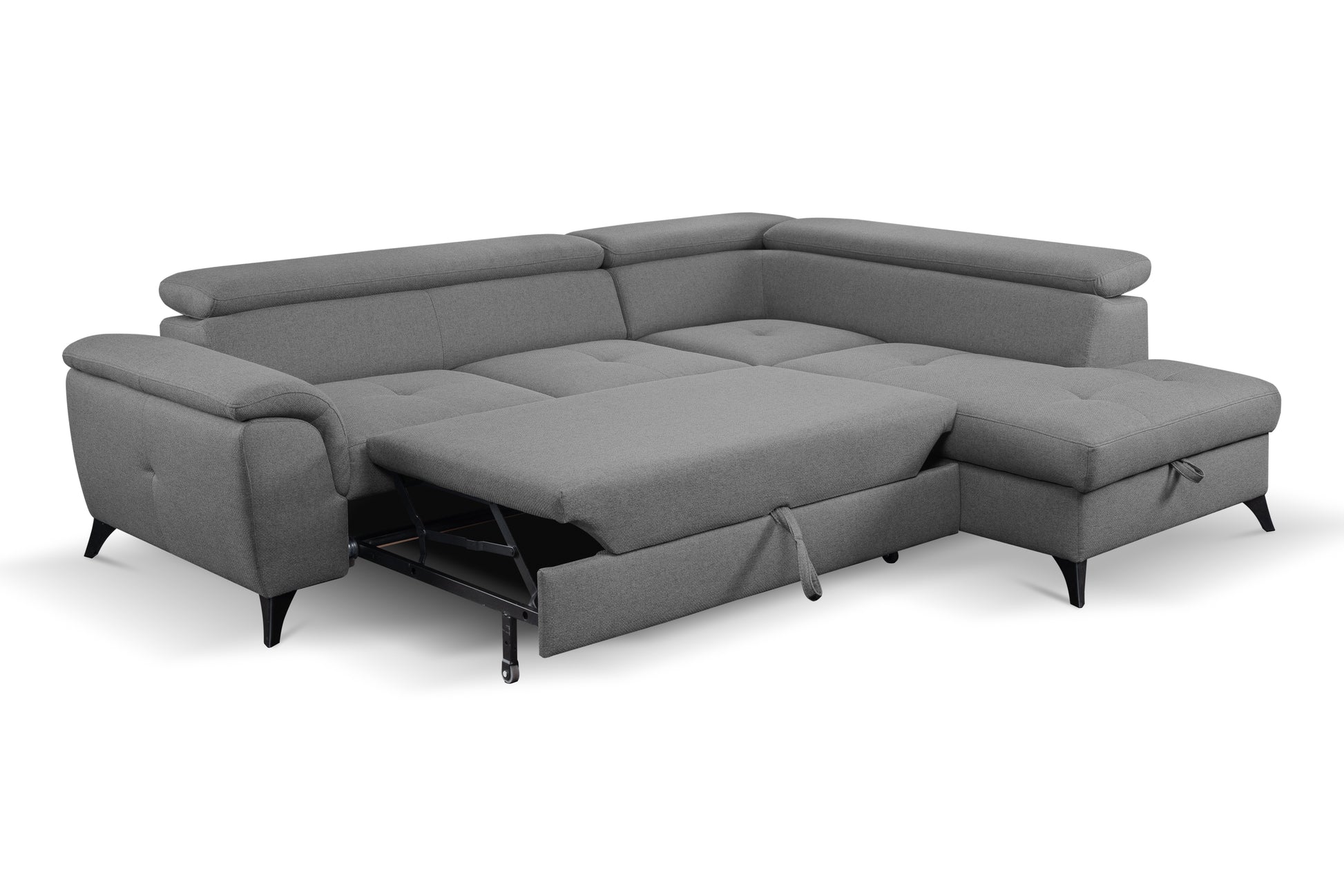 Dīvāns Alda 251/90/96 cm pelēks - N1 Home