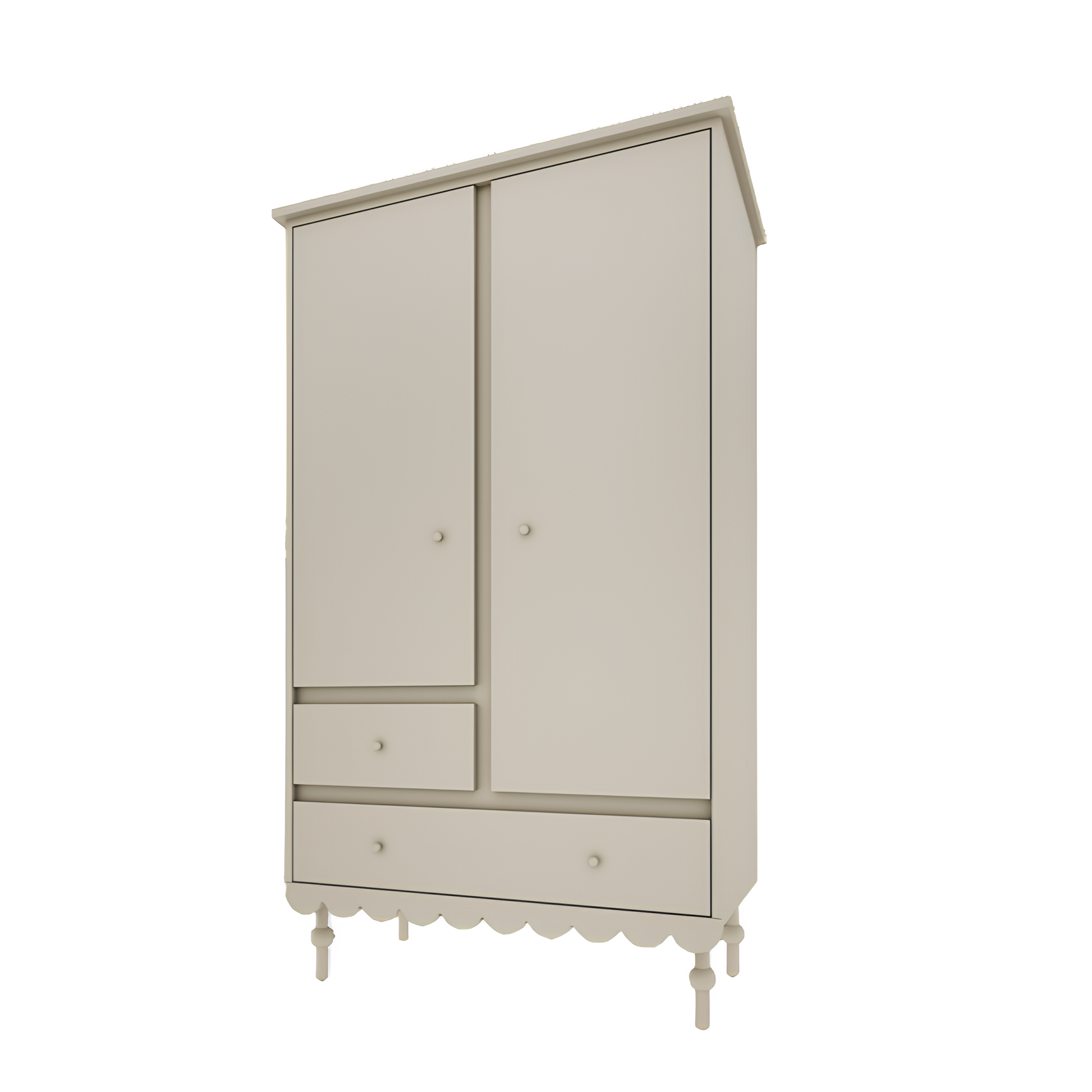 Skapis Bubi 183 x 104 x 50 cm olīves - N1 Home