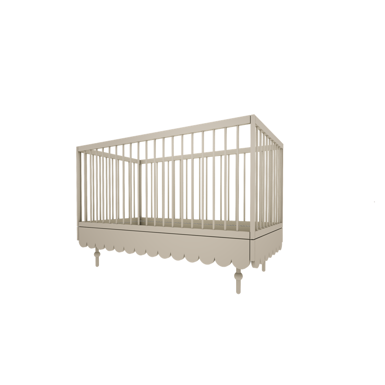 Gulta Bubi 70 x 140 cm olīves - N1 Home