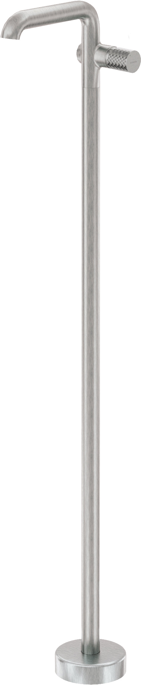 Izlietnes maisītājs, brīvi stāvošs Silia Hexa 1090 mm matēts tērauds - N1 Home