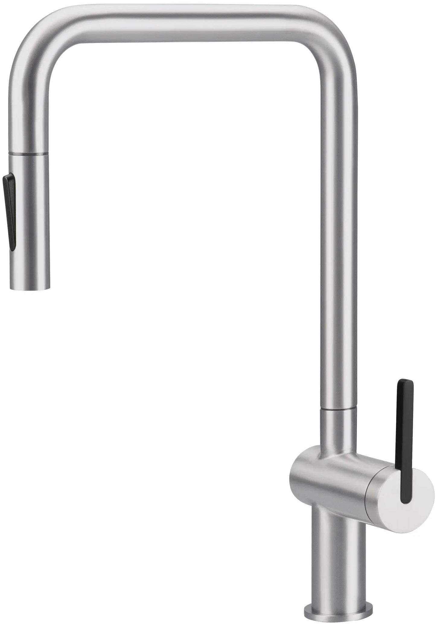 Virtuves jaucējkrāns ar izvelkamu snīpi Moma, 40,8 cm, hroms - N1 Home