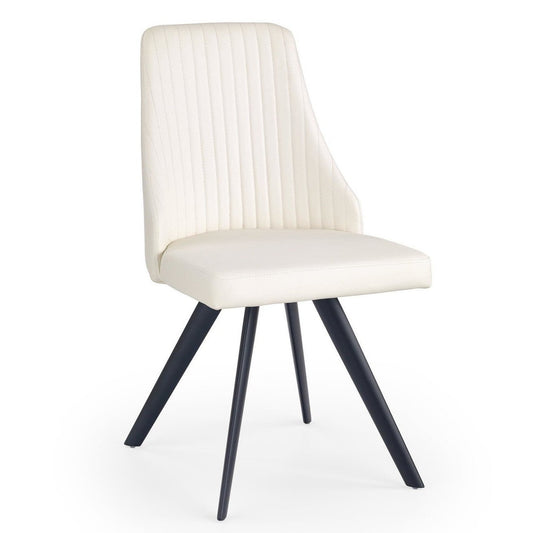 BM balts/melns krēsls 53/48/87/47 cm