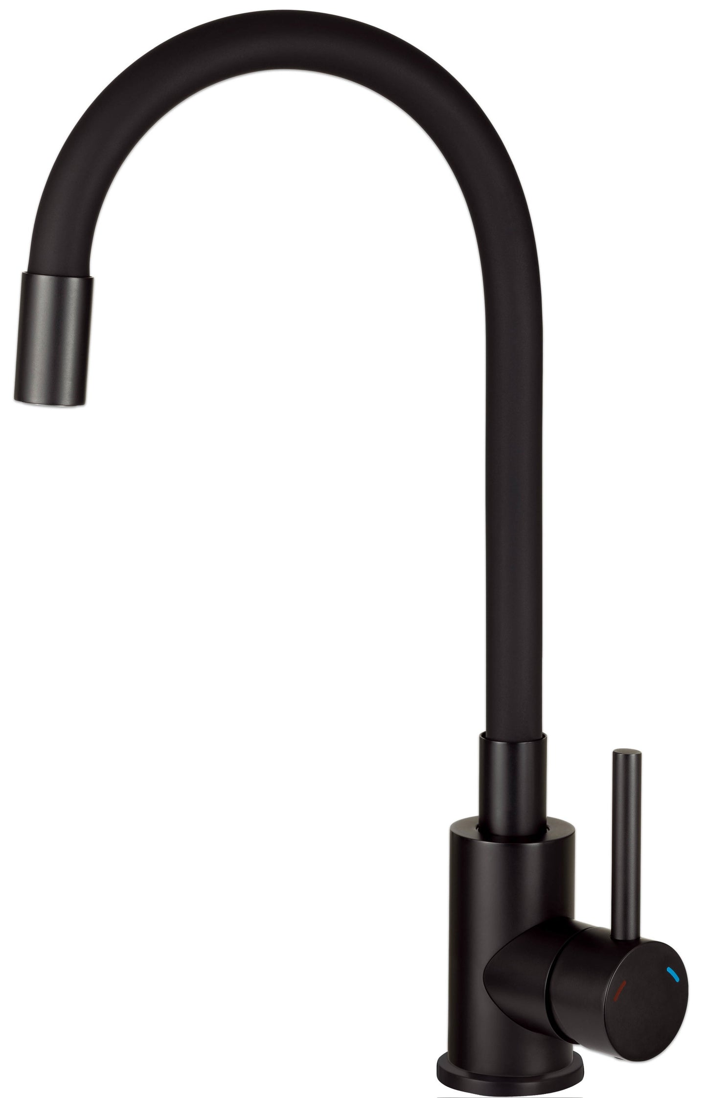 Granīta izlietne ar maisītāju un elastīgu izsmidzinātāju Corio 670 x 440 x 175 nero - N1 Home