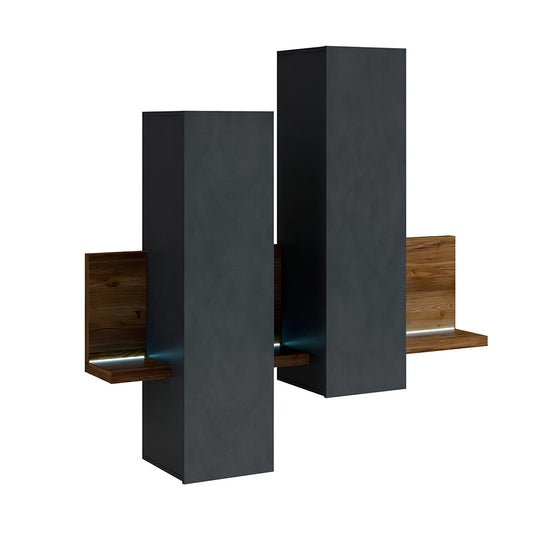 Skapis Botas 152/235/142 cm ābele/egle - N1 Home