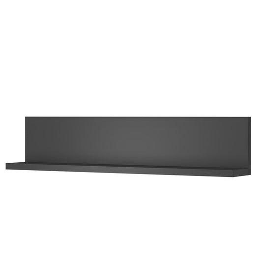 Sienas plaukts Botas 150/24/32 cm antracīts - N1 Home