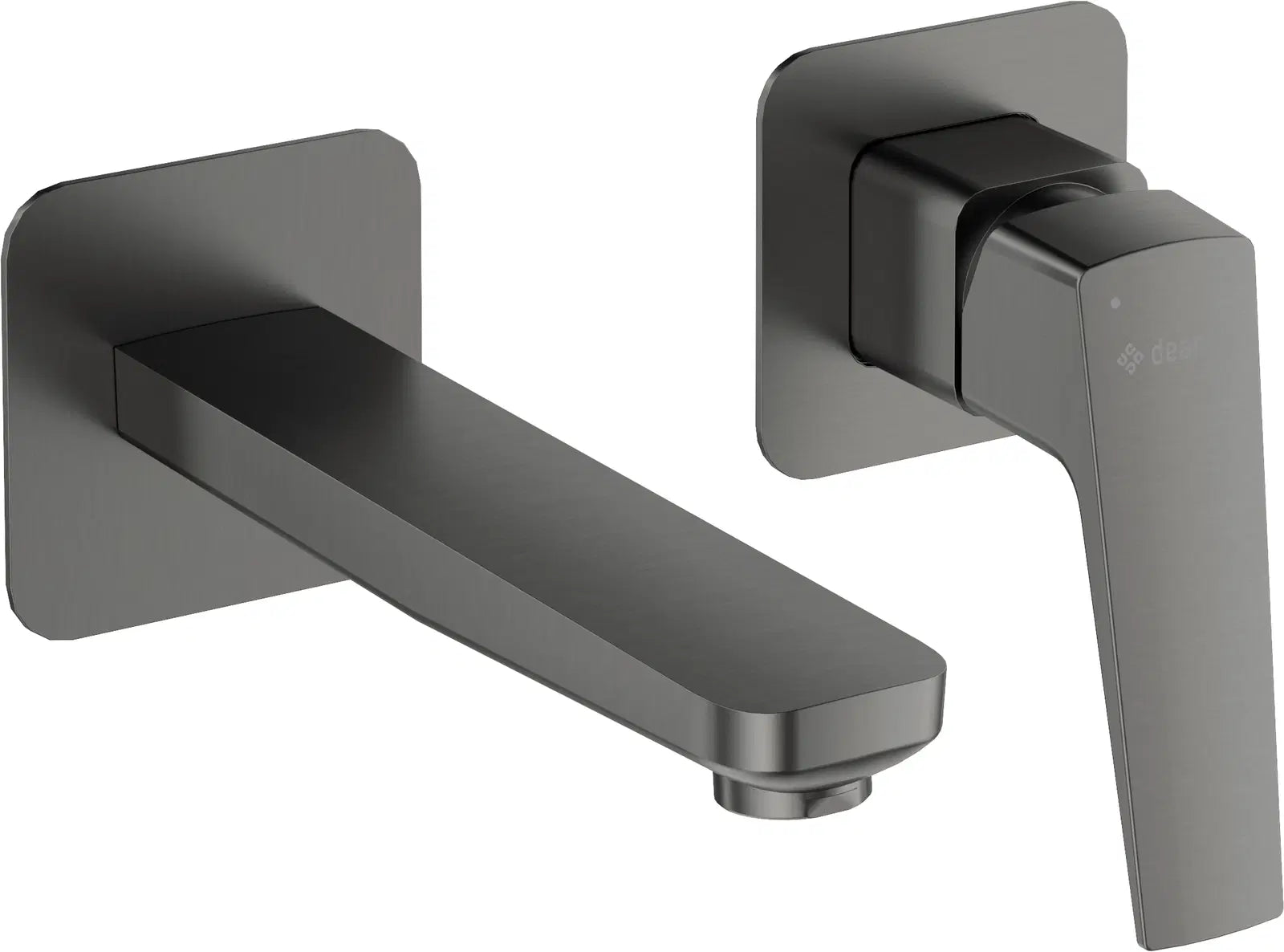 Mikseris izlietnei Blu, slēpta montāža, 20 cm, titāns - N1 Home