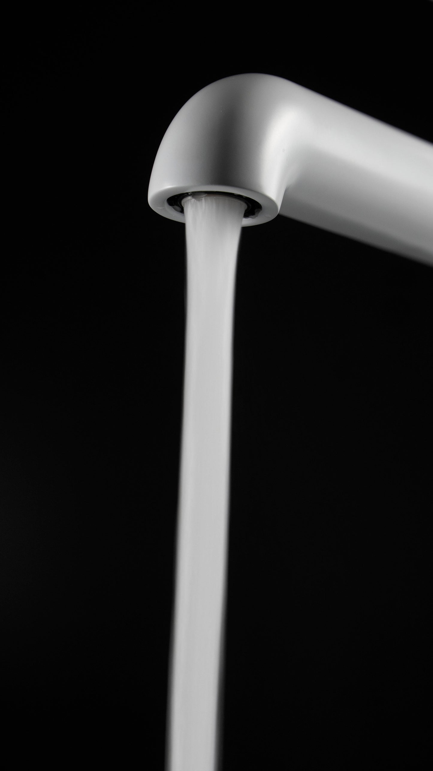 Augsts izlietnes maisītājs Silia 344 mm bianko - N1 Home