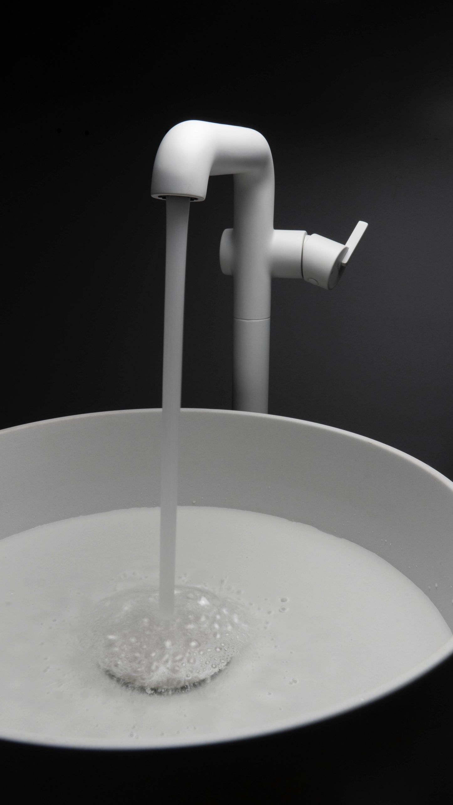 Izlietnes maisītājs, brīvi stāvošs Silia 1090 mm bianko - N1 Home