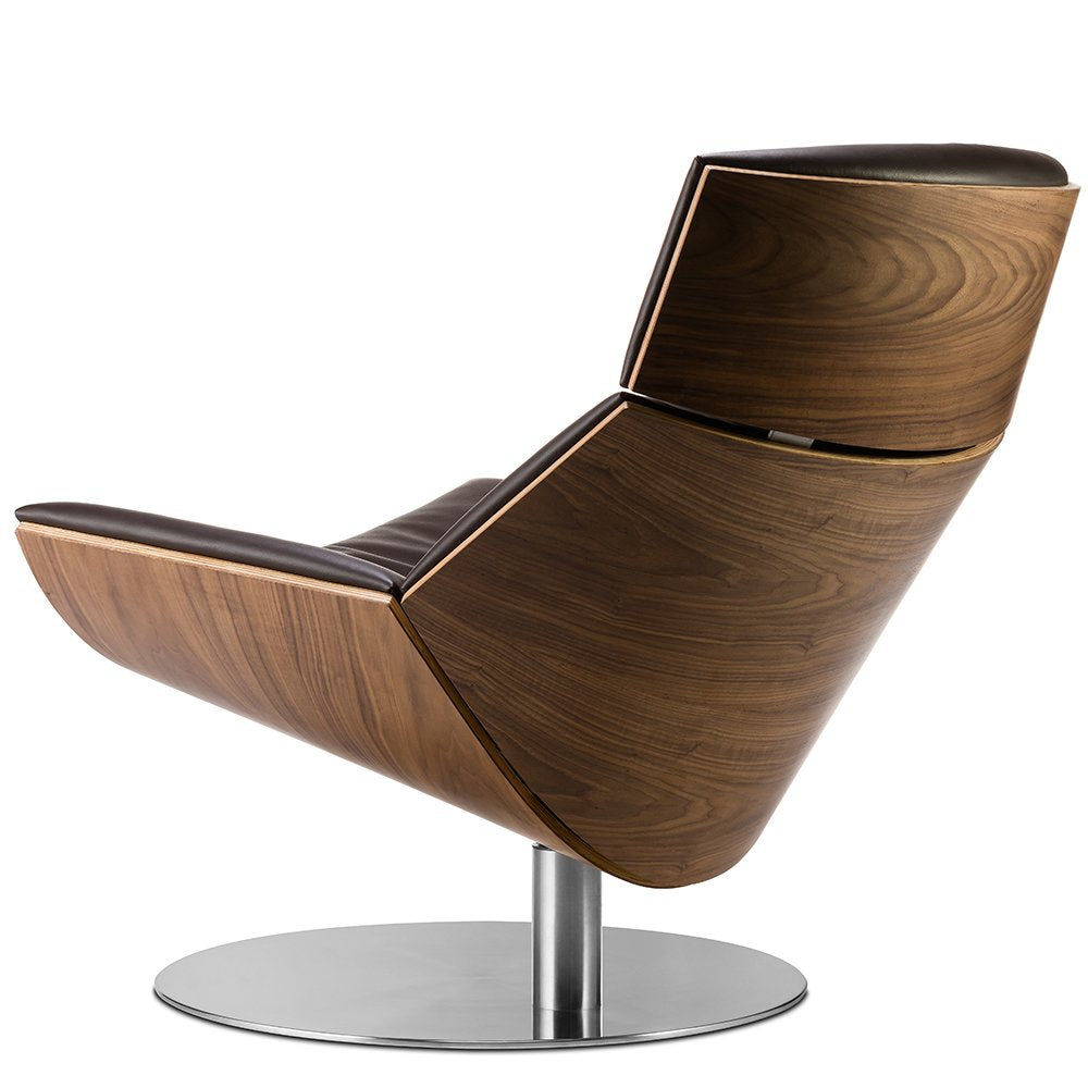 Krēsls Dot Design Bolzano ar kāju balstu dabīga āda 80x92x59 cm - N1 Home