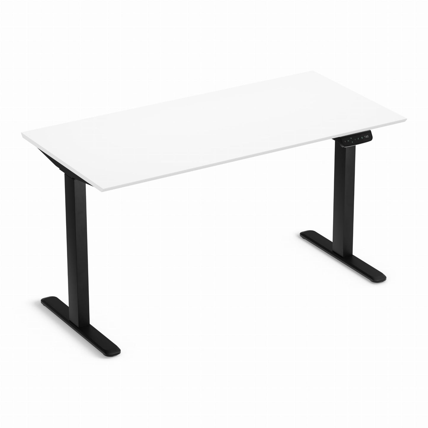 Biroja galds Conti Pro 60/140 cm melns/balts - N1 Home