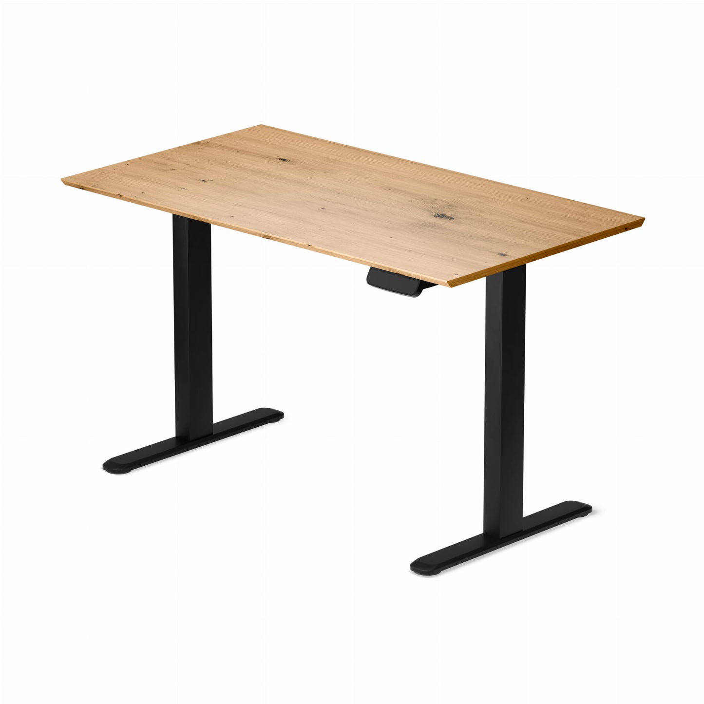 Biroja galds Conti Pro 60/120 cm melns/Artizan ozols - N1 Home