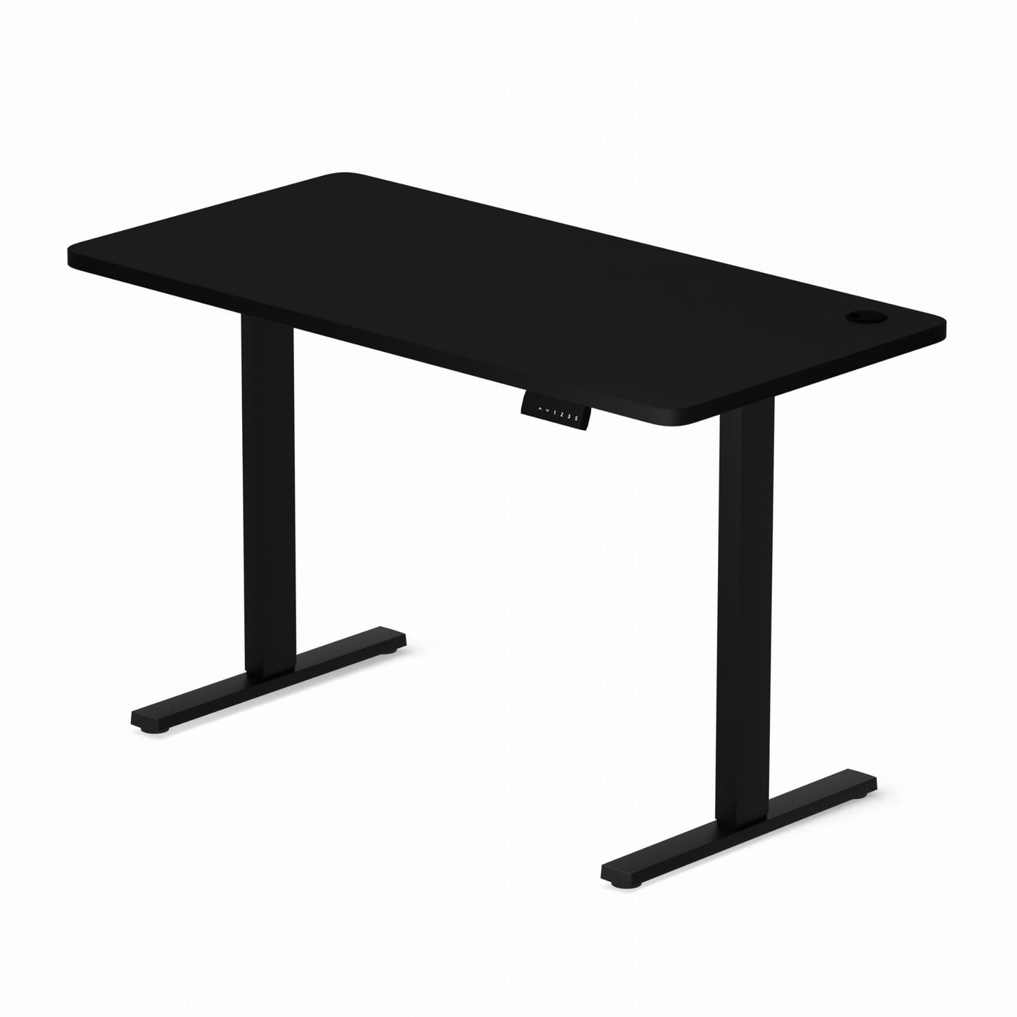 Biroja galds SysCon + 60/120 cm melns - N1 Home