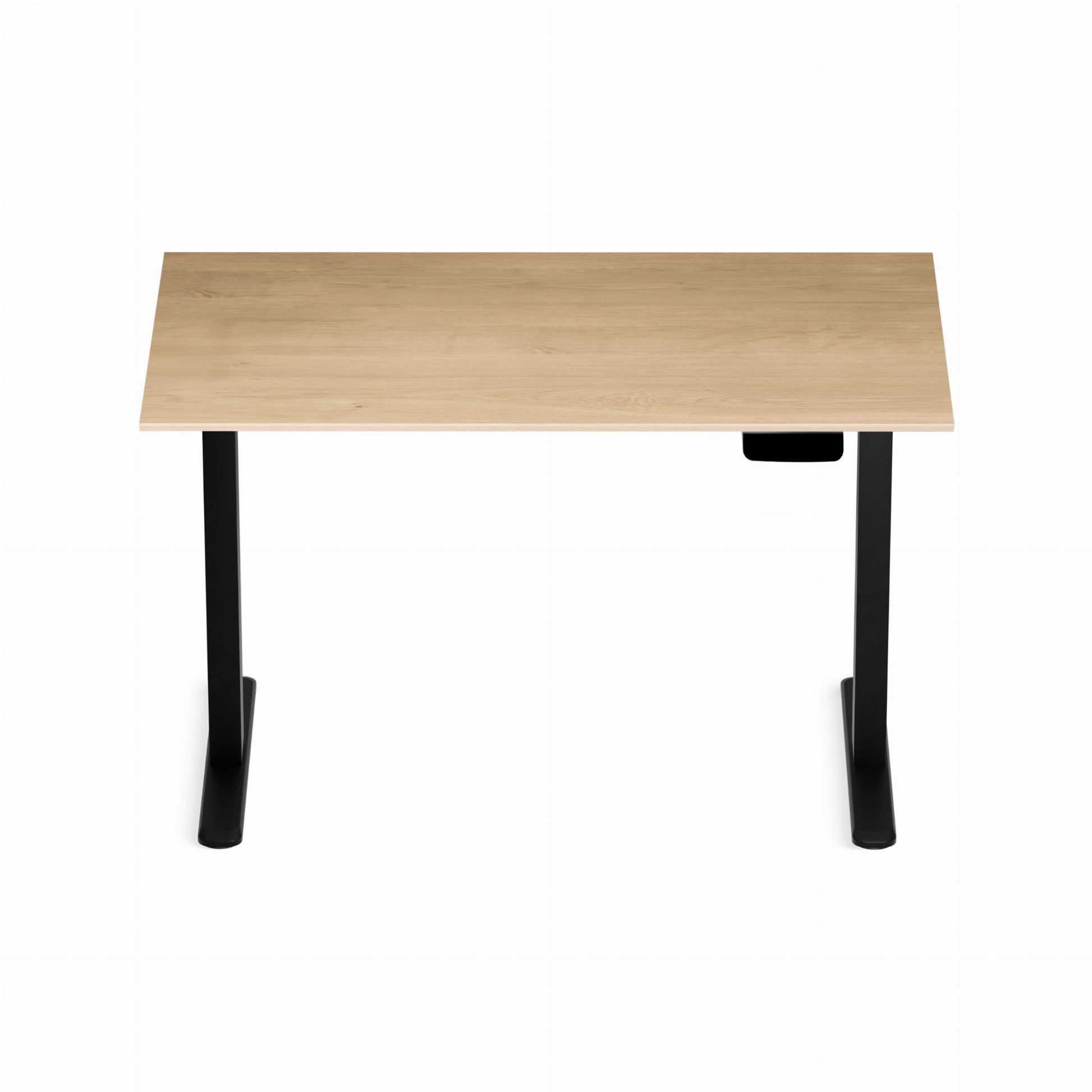 Biroja galds Conti Pro 60/120 cm melns/Hamiltom ozols - N1 Home