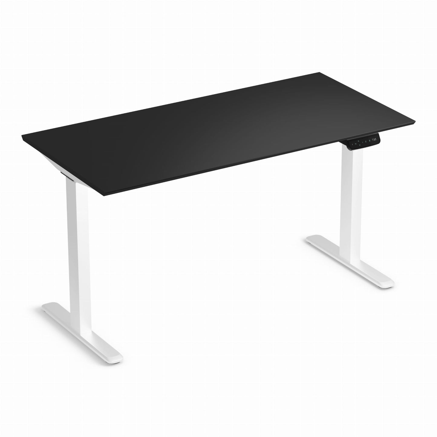 Biroja galds Conti Pro 60/140 cm melns/balts - N1 Home