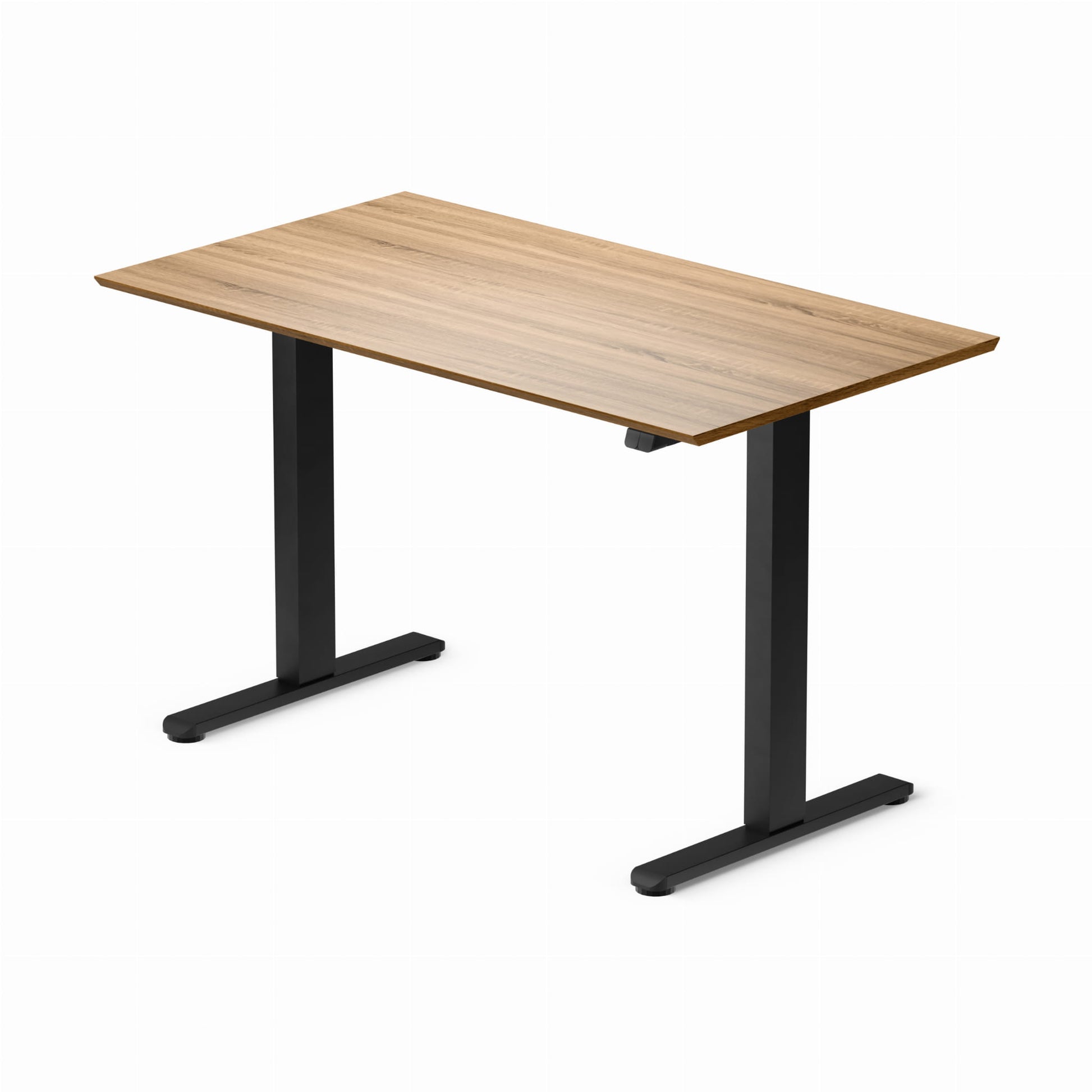 Biroja galds Conti Pro 60/120 cm melns/Sonoma ozols - N1 Home